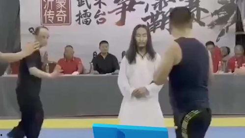 搞笑的武术比赛